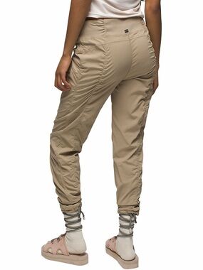Prana Women's Koen Drawstring Pants - Khaki Size XS Short